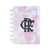 Caderno Inteligente Flamengo | Mengo Rosa ou Rubro Negro Tamanho A5 ou Grande
