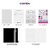 Caderno Inteligente Grey Glam | Tamanho A5, Médio ou Grande na internet