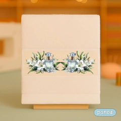 1286 - Decalque Fácil Barrado - Perfume e Lírio - comprar online