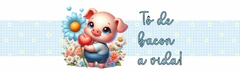 Recortes Sublimados para bate mão e pano de prato - Tô de bacon a vida - (cópia)