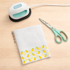 1605- Decalques Têxtil Barrado Grande (10x55cm) - Limãozinho