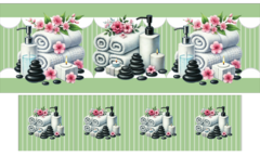 Recorte Barrado Toalha Lavabo + Ecopads - Spa - comprar online