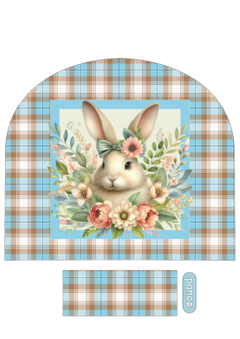 Recortes Sublimados para bate mão e pano de prato - Coelhinho com ovos - (cópia) - comprar online