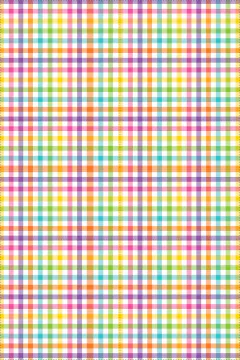 0324 - Recorte Sublimado para bandeirolas Xadrez Colorido