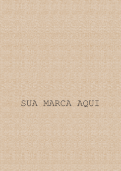 Recorte Sublimado para Saquinho personalizado textura linho bege - comprar online