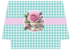 RECORTE NECESSAIRE NECESSAIRE TRAPEZIO - Rosas - comprar online