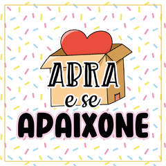 70 Adesivos - Abra e se apaixone - comprar online