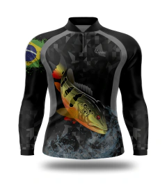 CAMISETA DE PESCA PROTEÇÃO UV50+. REF: 0164