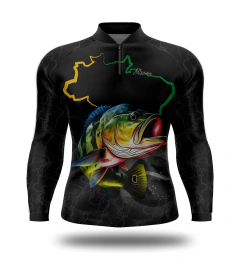 CAMISETA DE PESCA PROTEÇÃO UV50+. REF: 0171