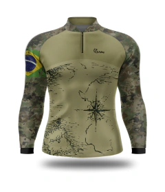CAMISETA DE PESCA PROTEÇÃO UV50+. REF: 0175