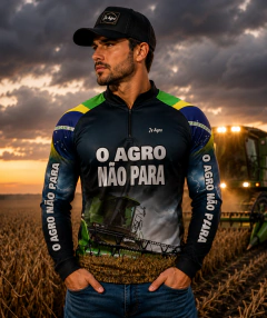 Camiseta Agro com Proteção Solar UV50+ REF:034
