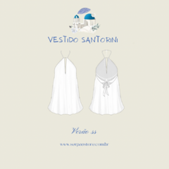 VESTIDO GODÊ SANTORINI - loja online