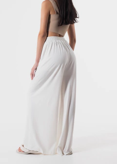 PANTALONA ZAIA OFF WHITE - loja online