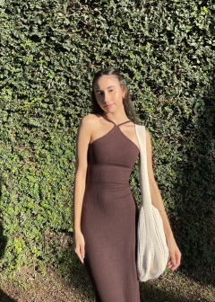 VESTIDO ELENA MARROM - comprar online