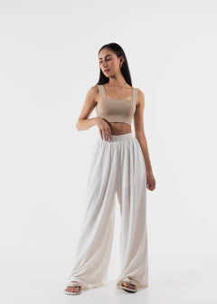 PANTALONA ZAIA OFF WHITE