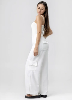 CALÇA CARGO CLASSIC OFF WHITE na internet