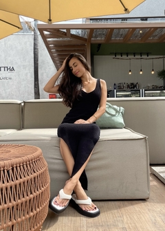 VESTIDO MIDI AURA PRETO - Serpa Store | Moda Autoral Feminina
