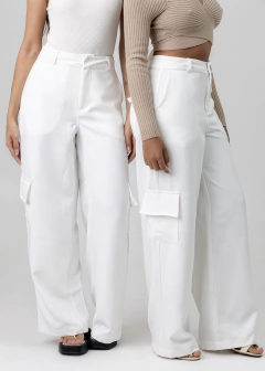 CALÇA CARGO CLASSIC OFF WHITE