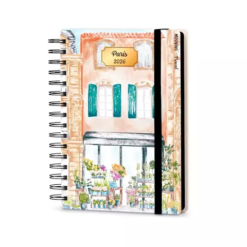 Agenda Mooving 2026 Semanal - Travel Paris - comprar online