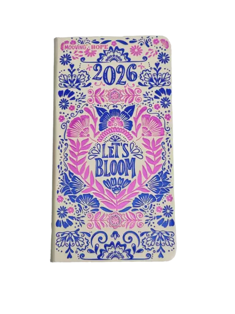 Agenda Mooving 2026 Pocket Semanal Cosida - Hope Bloom - comprar online