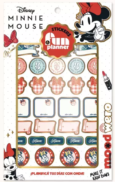 Fun and Planner Stickers Wero Minnie Mouse - comprar online