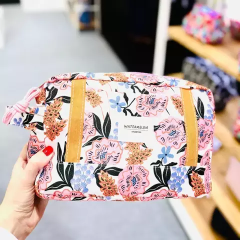 Necessaire Watermelon Lona XL Camelia - comprar online