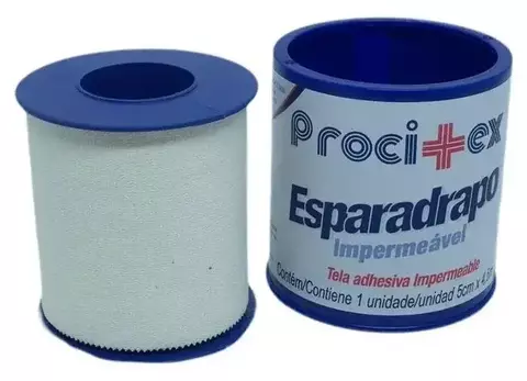 Esparadrapo impermeável 5cm x4,50m procitex - Cremer