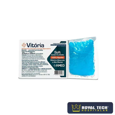 Campo Operatório 25x28 Esteril pct 5und American Vitória