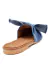 Zueco de jean con base baja (ZJEAN)
