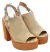 Sandalias altas con boca de pez (1265PM) - tienda online