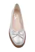 Chatita de cuero con moño fino (150GU) - tienda online