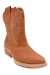 Texana de cuero con caña corta de abertura en V (754ML) - comprar online