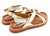 Sandalias franciscana de cuero (16GR) - tienda online