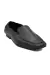 Mocasin de cuero con punta cuadrada y talonera elastizada (40NE) - comprar online