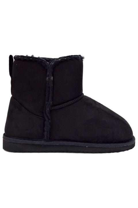 Pantubota de caña media con bordado y peluche interior (YOGUI)