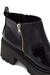 Bota de cuero con plataforma y cierres (733GU) - tienda online