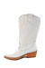 Texanas de cuero con caña alta con abertura en V (5128ML) - tienda online