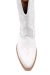 Texana de cuero con caña corta de abertura en V (754ML) - MORR Zapatos