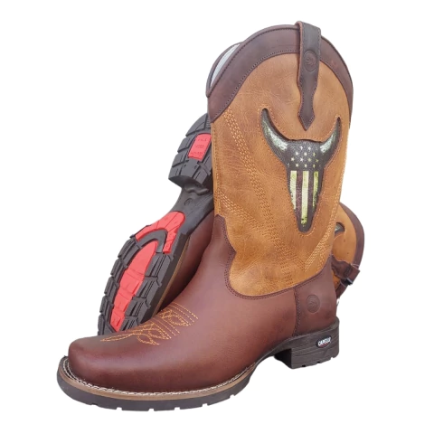 Bota Masculina Café/Castor Capelli 88226 - comprar online