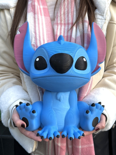 Pochoclera Stitch Cuerpo Entero 30cm - comprar online