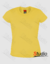 Camiseta 100% Poliéster - Cor Amarela Ouro - comprar online