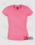 Camiseta 100% Poliéster - Cor Rosa Pink - comprar online