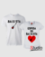Camisetas Baixista e Esposa do Baixista - Cor Branca