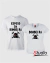 Camisetas Bombeira e Esposo da Bombeira - Cor Branca