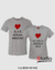 Camisetas Ela é Minha Menina / Eu Sou a Menina Dele Cód.SDN142-143
