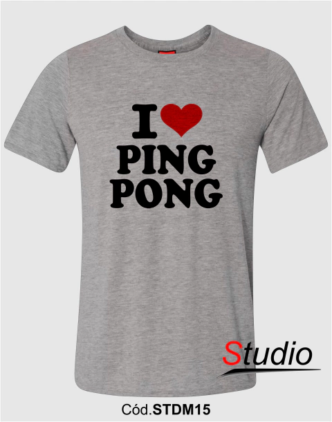 Camiseta Tênis de Mesa STDM15