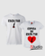 Camisetas Escritor e Esposa do Escritor - Cor Branca