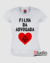 Camiseta Filha da Advogada - Cor Branca