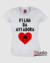 Camiseta Filha da Aviadora - Cor Branca