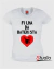 Camiseta Filha da Baterista - Cor Branca